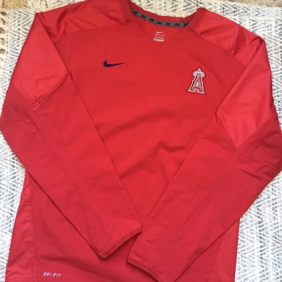 Nike Other - NWOT Angels Baseball Nike Dri Fit Windbreaker